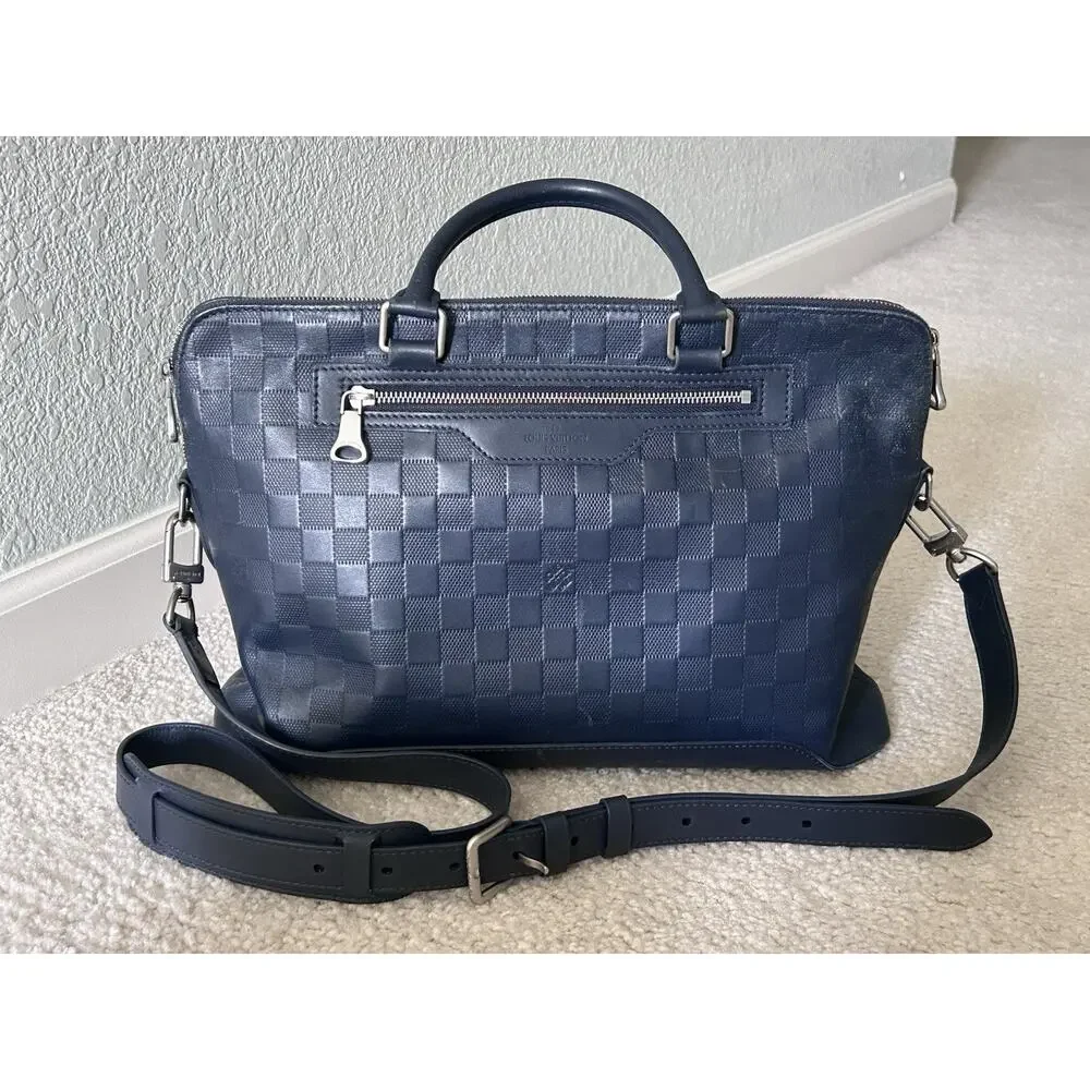 AUTHENTIC LOUIS VUITTON DAMIER INFINI PORTE-DOCUMENTS JOUR (PDJ) BRIEFCASE